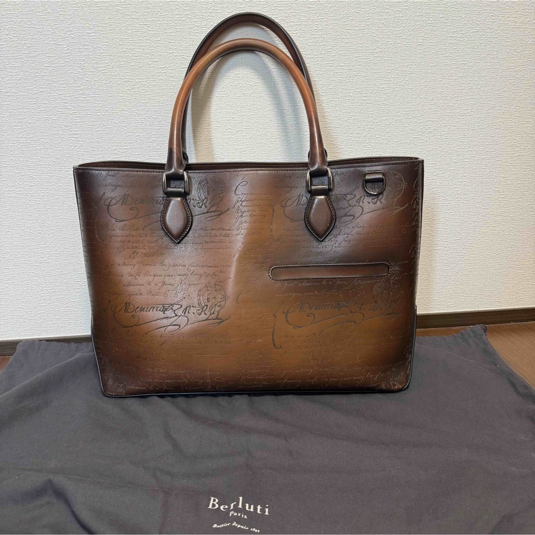 BERLUTI - 【美品】BERLUTI トゥジュール レザー トート BERLUTI - 【美品】BERLUTI トゥジュール レザー トート