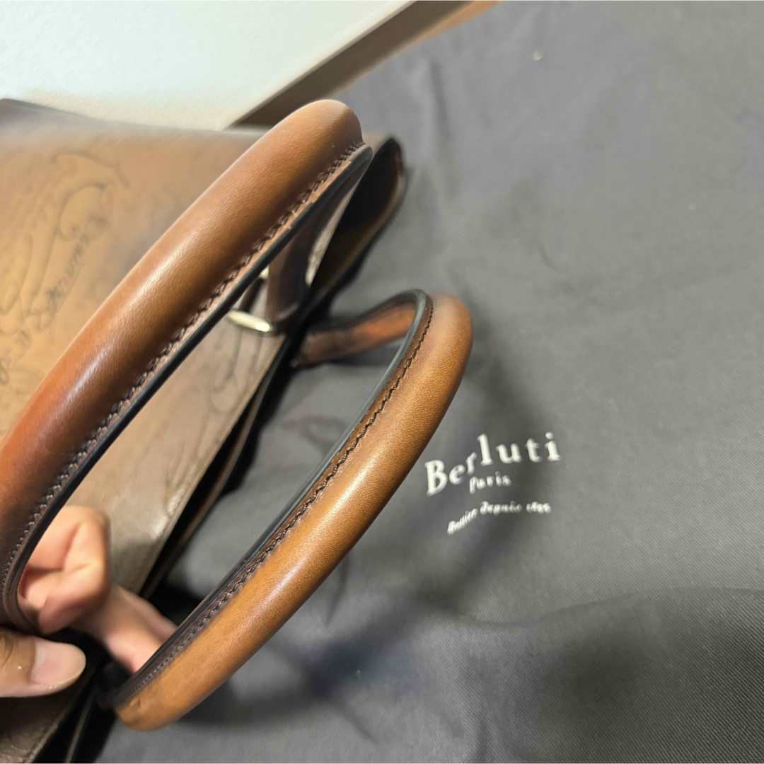 BERLUTI - 【美品】BERLUTI トゥジュール レザー トート BERLUTI - 【美品】BERLUTI トゥジュール レザー トート