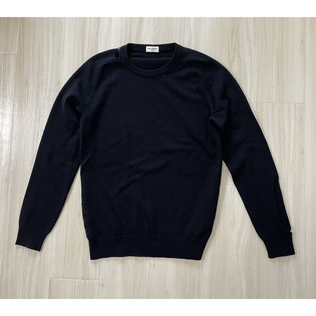 SAINT LAURENT - 16AW サンローランパリ クラッシュ加工 SAINT LAURENT - 16AW サンローランパリ クラッシュ加工