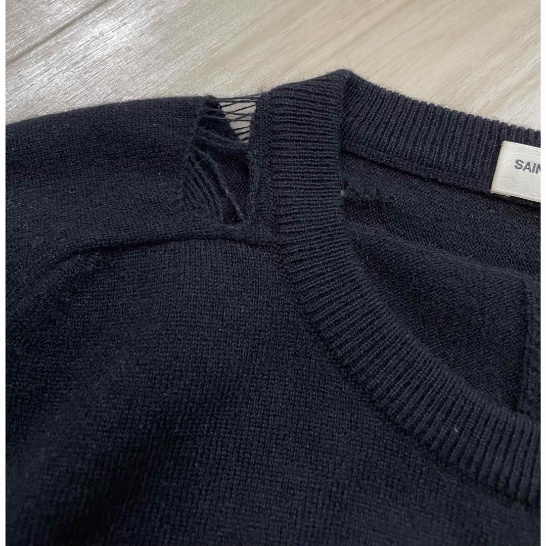 SAINT LAURENT - 16AW サンローランパリ クラッシュ加工 SAINT LAURENT - 16AW サンローランパリ クラッシュ加工