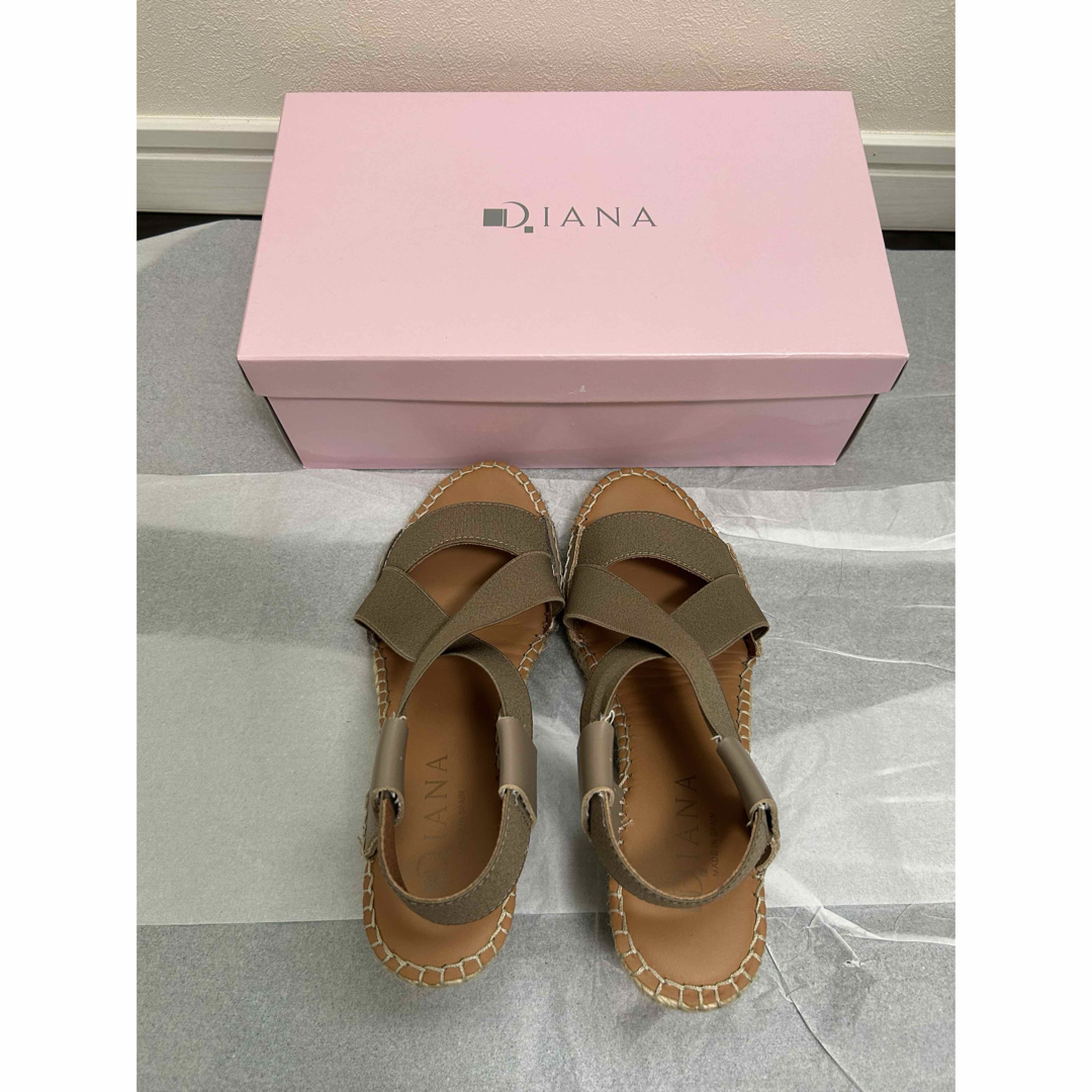 DIANA - ダイアナ ウェッジソールサンダルの通販 by hibiscus DIANA - ダイアナ ウェッジソールサンダルの通販 by hibiscus