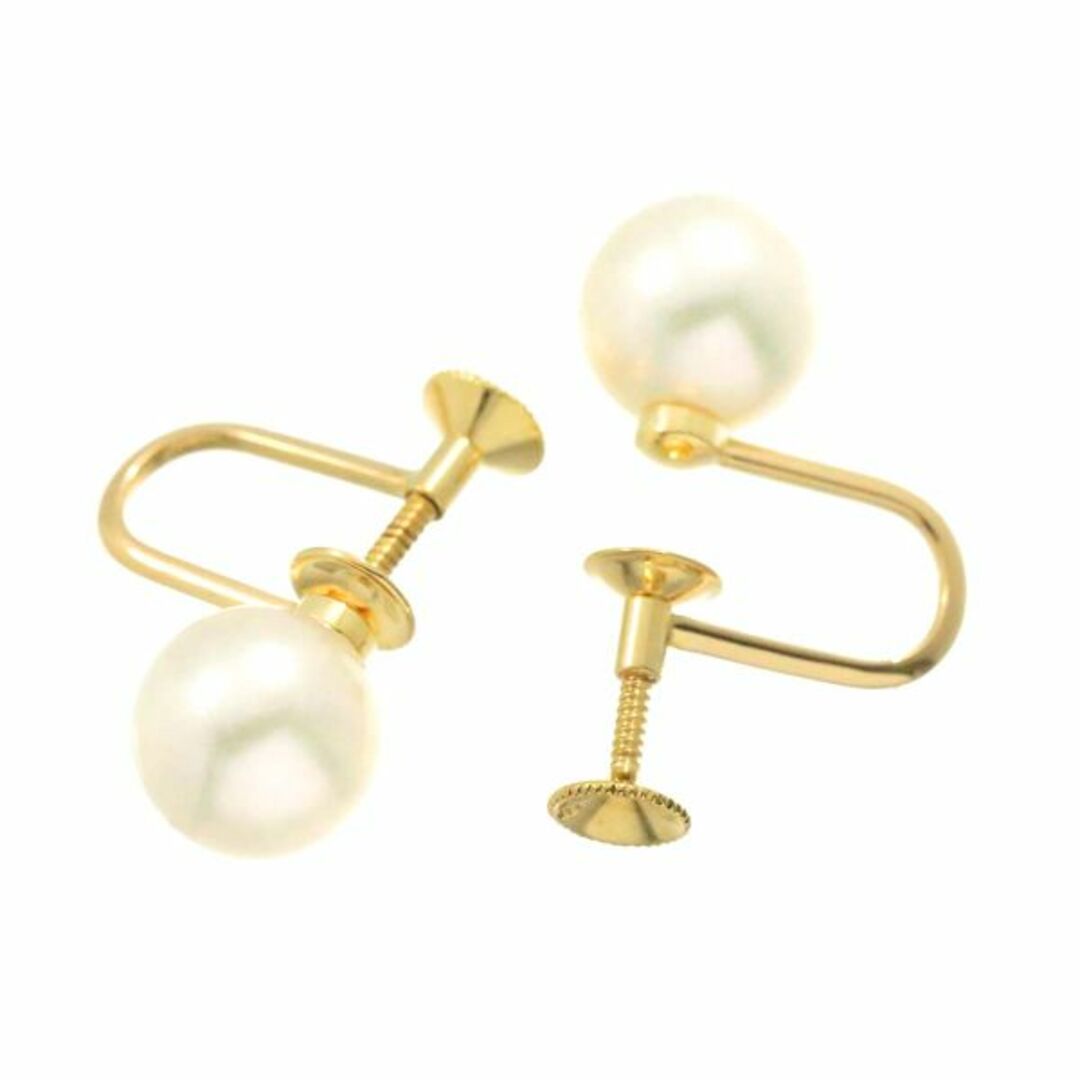 MIKIMOTO - ミキモト MIKIMOTO アコヤ真珠 8.8mm イヤリング K18 MIKIMOTO - ミキモト MIKIMOTO アコヤ真珠 8.8mm イヤリング K18