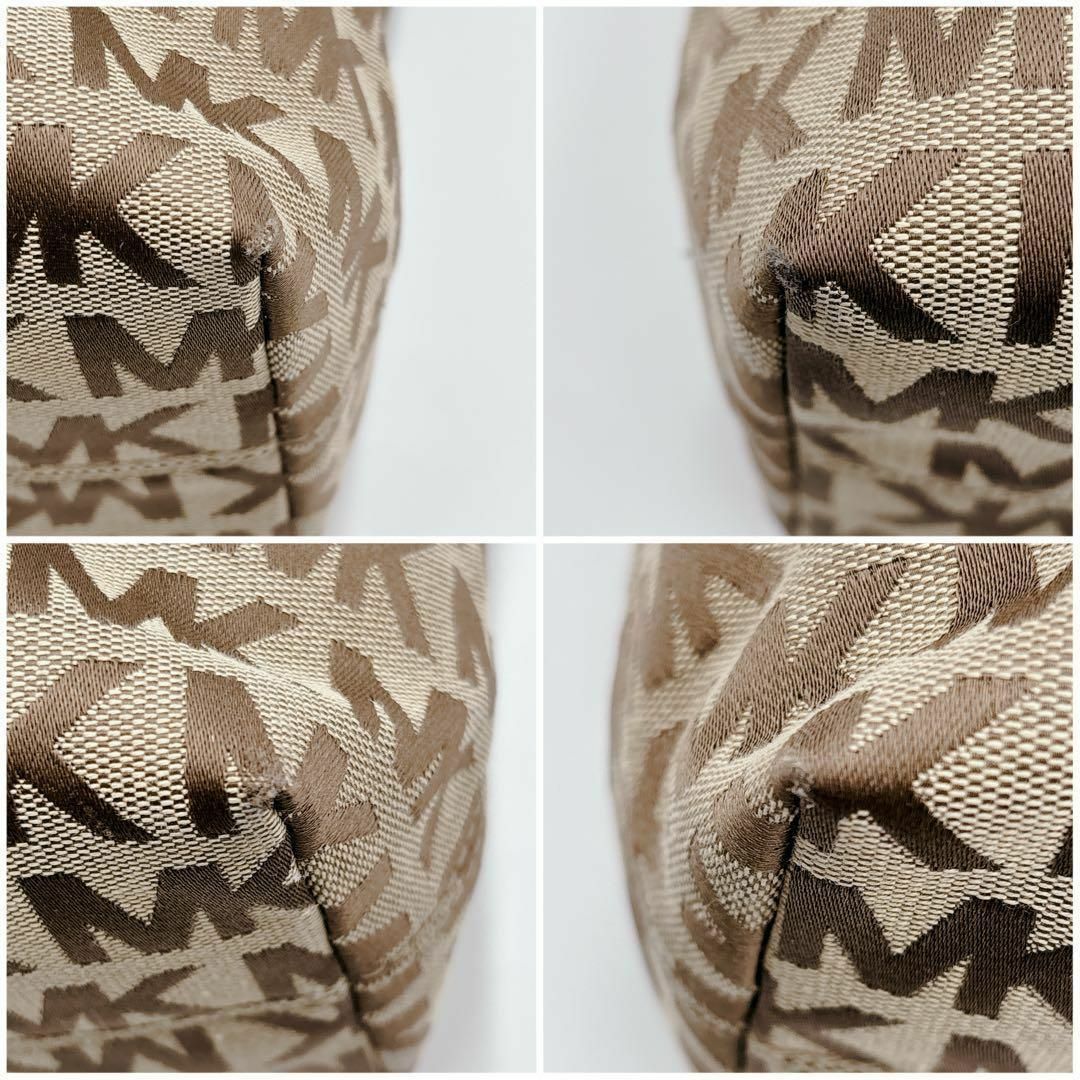 MICHAEL KORS - マイケルコース トートバッグ 肩掛け MK 総柄 MICHAEL KORS - マイケルコース トートバッグ 肩掛け MK 総柄