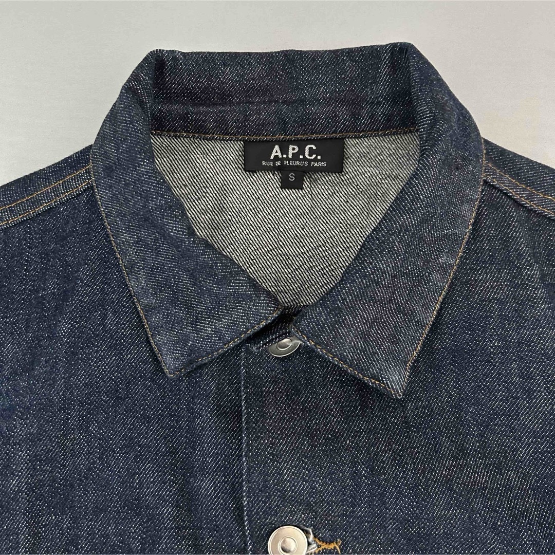A.P.C - 【濃紺】90s A.P.C. 2nd型 デニムジャケット Gジャン A.P.C - 【濃紺】90s A.P.C. 2nd型 デニムジャケット Gジャン