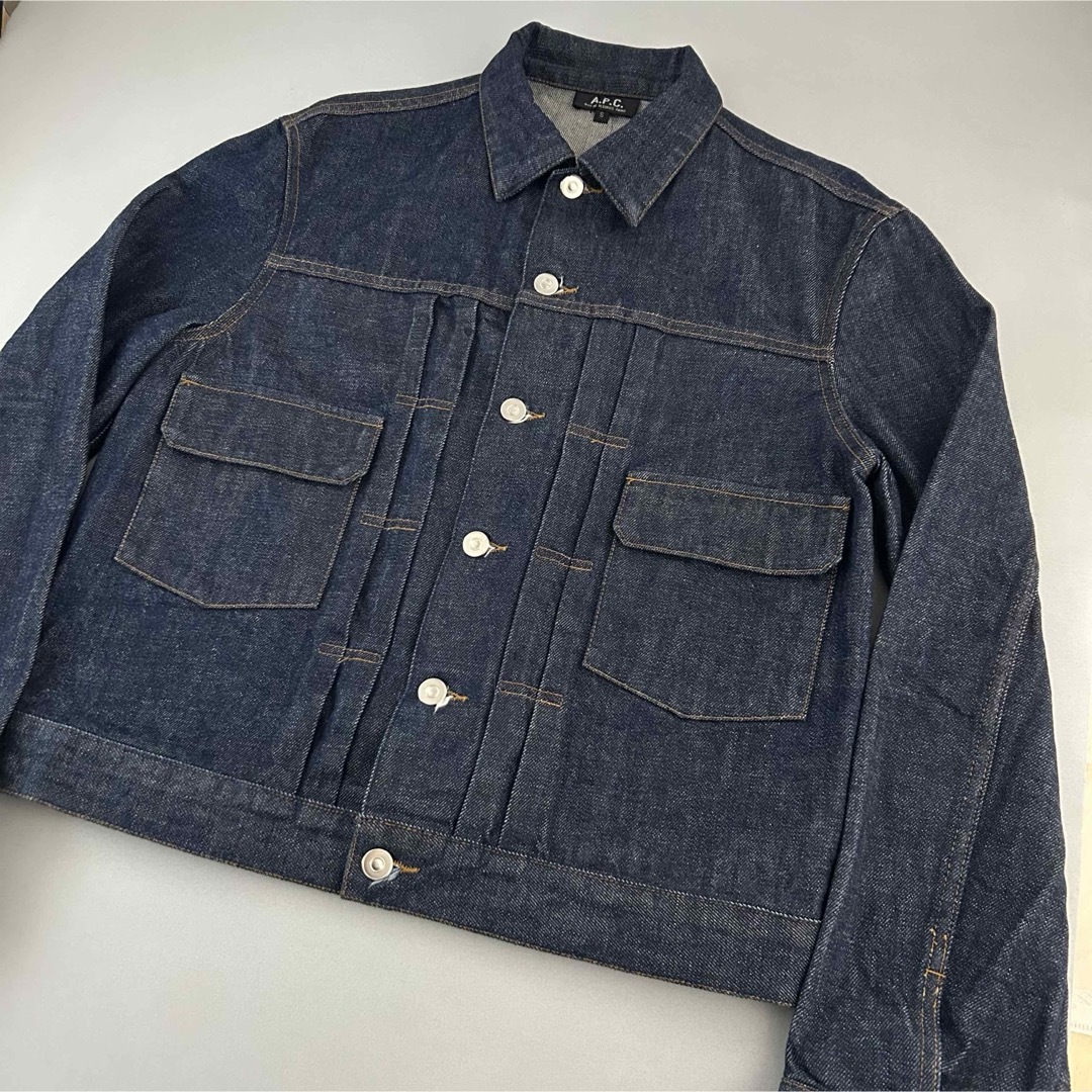 A.P.C - 【濃紺】90s A.P.C. 2nd型 デニムジャケット Gジャン A.P.C - 【濃紺】90s A.P.C. 2nd型 デニムジャケット Gジャン
