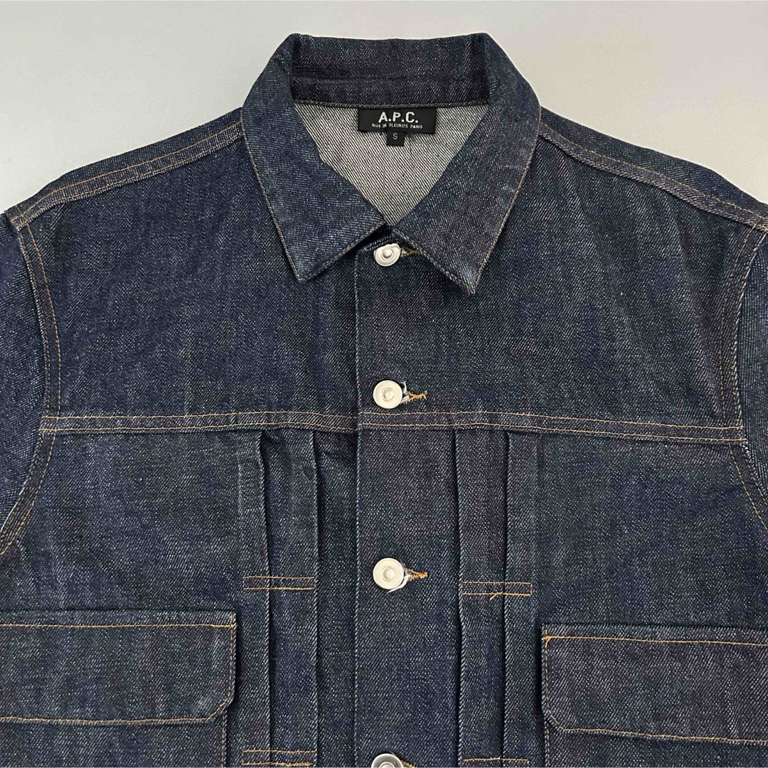 A.P.C - 【濃紺】90s A.P.C. 2nd型 デニムジャケット Gジャン A.P.C - 【濃紺】90s A.P.C. 2nd型 デニムジャケット Gジャン