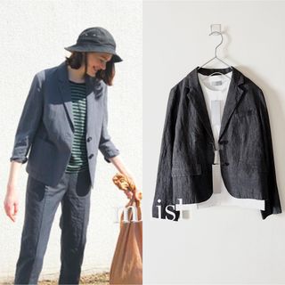 MARGARET HOWELL(リネン ・ テーラードジャケット)のフリマ MARGARET HOWELL(リネン ・ テーラードジャケット)のフリマ