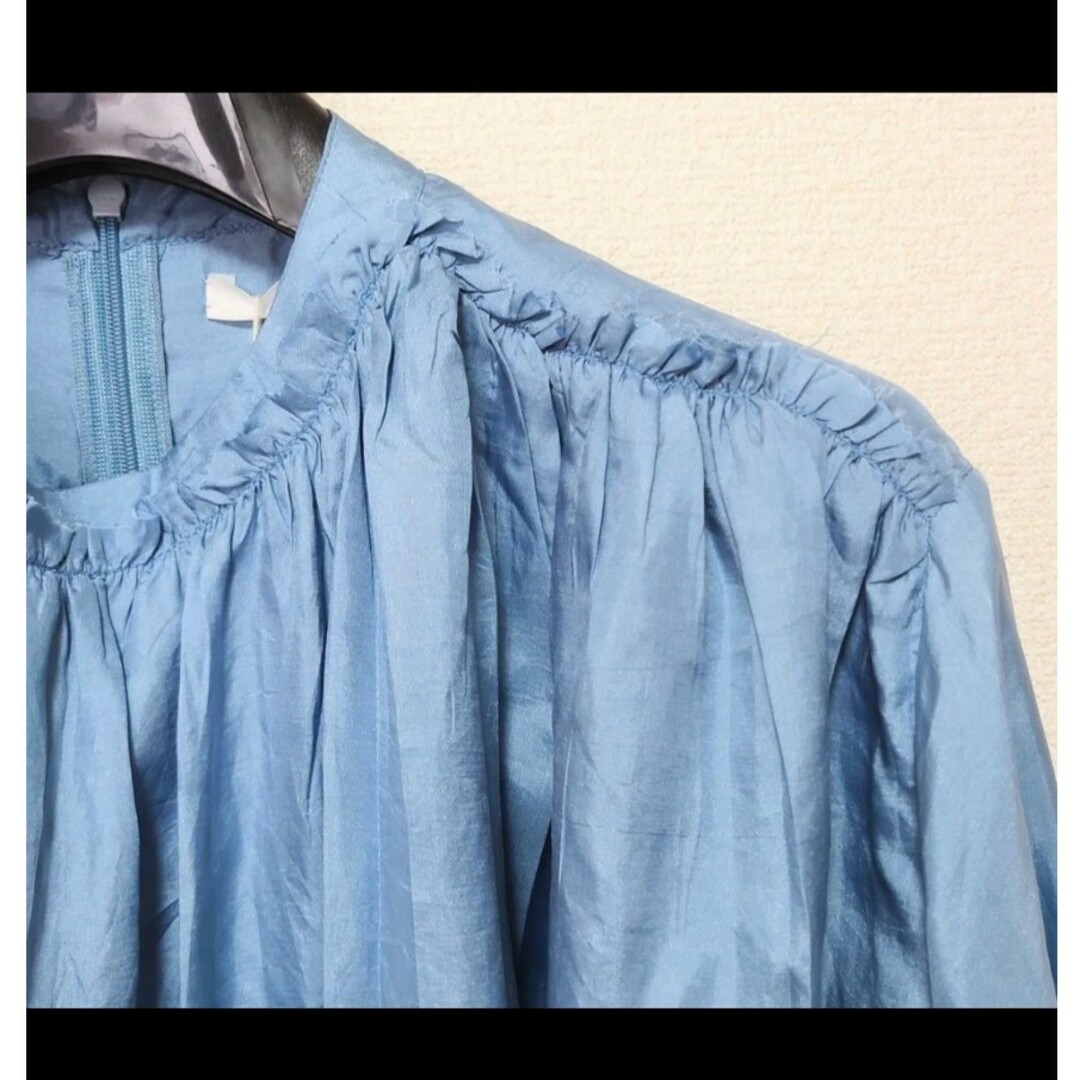 新品 シーオール 24ss new gather top シルクギャザーブラウス レディースのトップス(シャツ/ブラウス(長袖/七分))の商品写真
