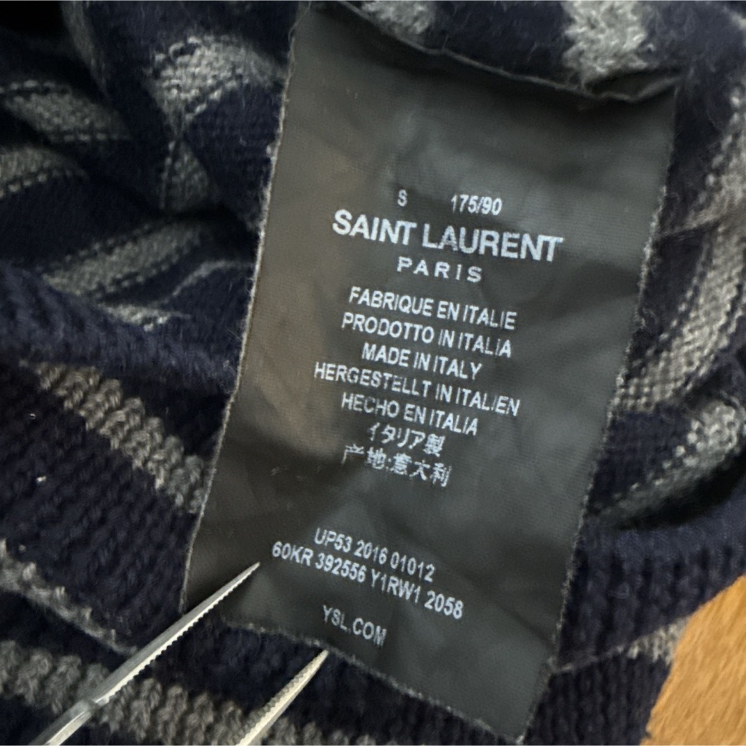 SAINT LAURENT - SAINT LAURENT ストライプ セーター ニット S SAINT LAURENT - SAINT LAURENT ストライプ セーター ニット S