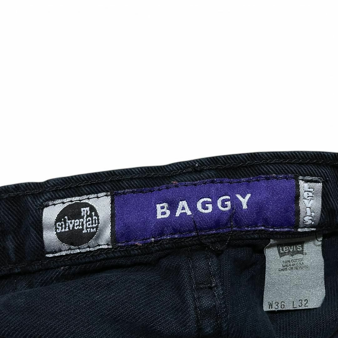ART VINTAGE - 90sUSA製リーバイスシルバータブw36バギー ART VINTAGE - 90sUSA製リーバイスシルバータブw36バギー