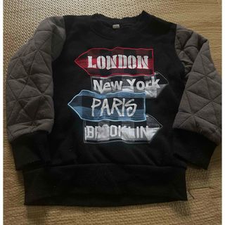 美品　男の子　スウェットトレーナー　裏起毛(Tシャツ/カットソー)