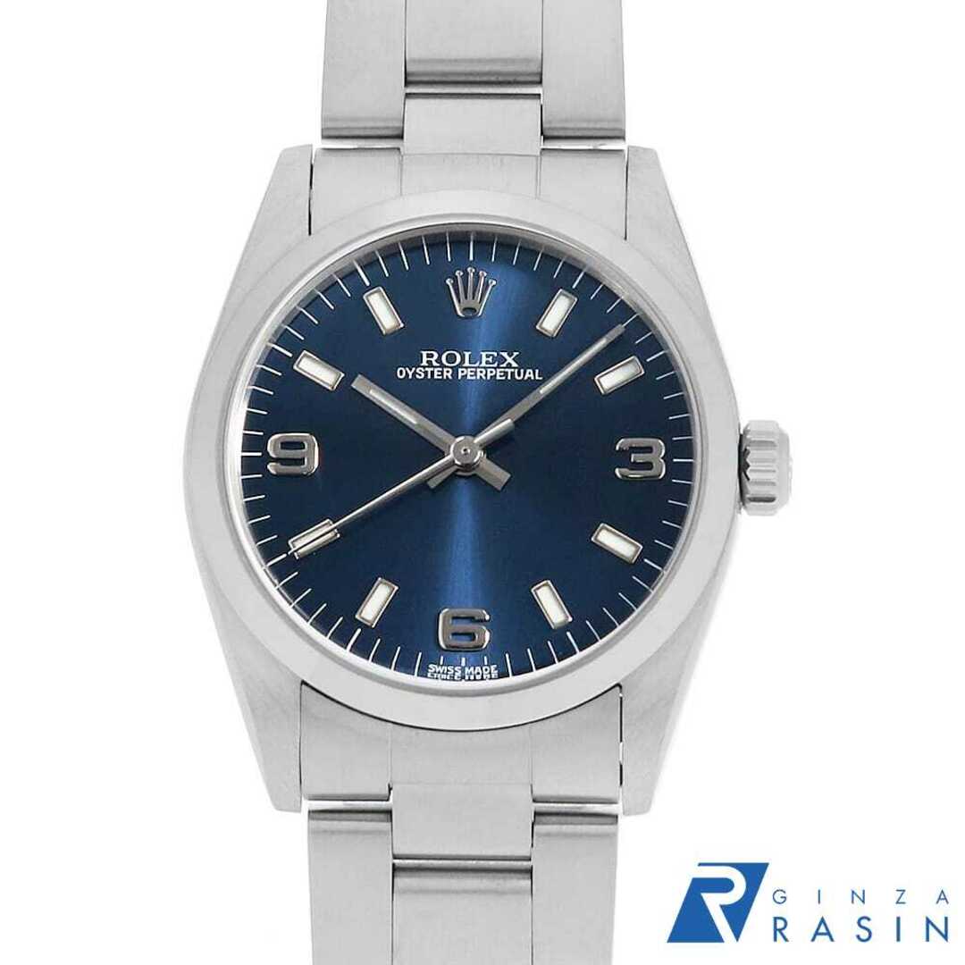 印象のデザイン - ROLEX ロレックス 369 ブルー 77080 オイスターパーペチュアル 本体