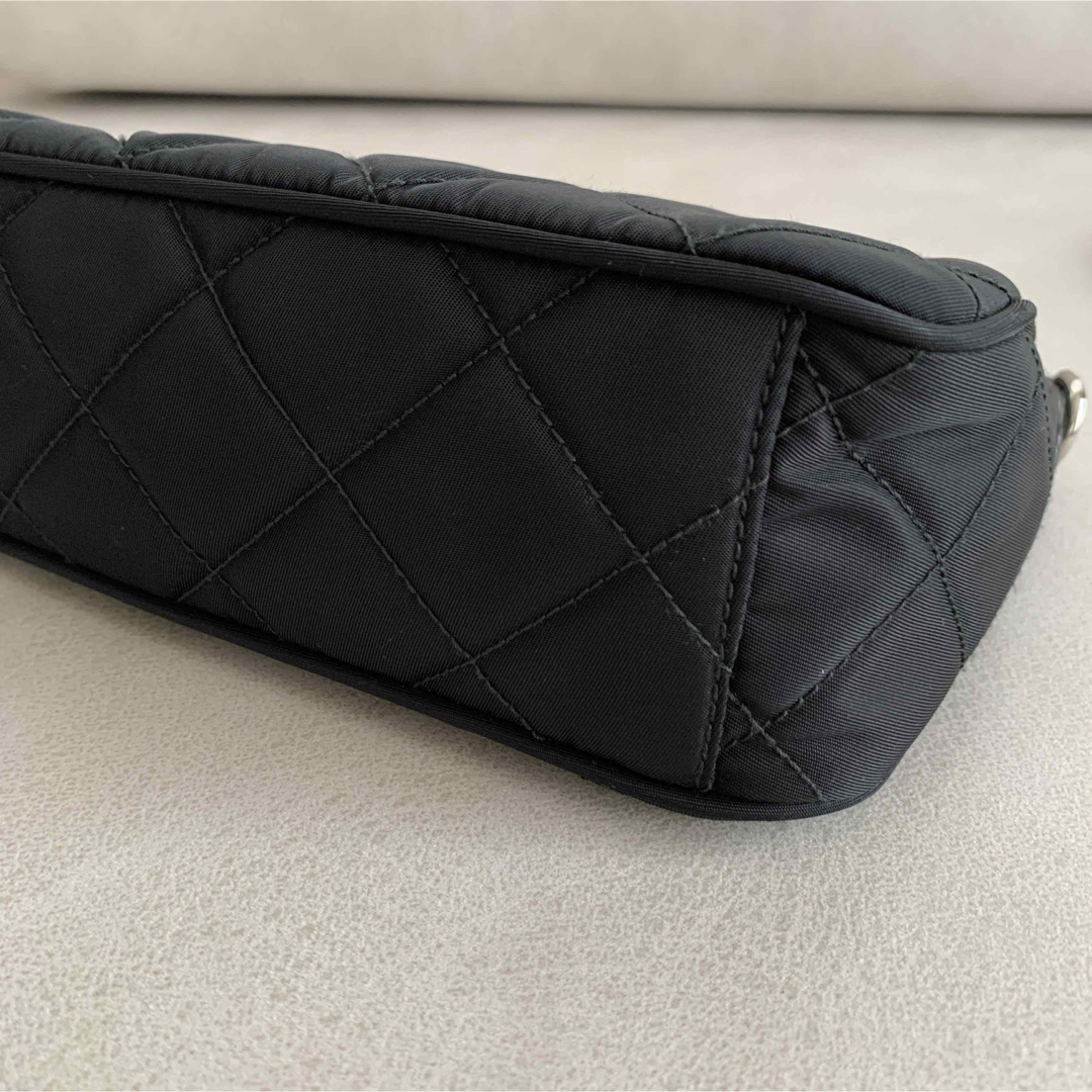 PRADA - 極美品PRADA チェーンキルティングナイロンバッグ2wayの PRADA - 極美品PRADA チェーンキルティングナイロンバッグ2wayの