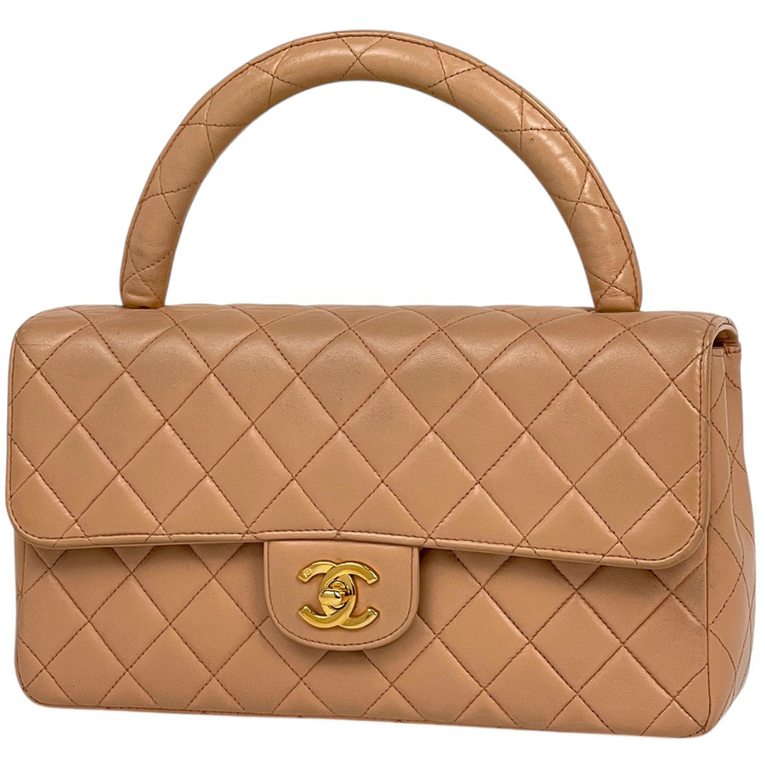 CHANEL - シャネル ココマーク ハンドバッグ レディース 【中古 CHANEL - シャネル ココマーク ハンドバッグ レディース 【中古