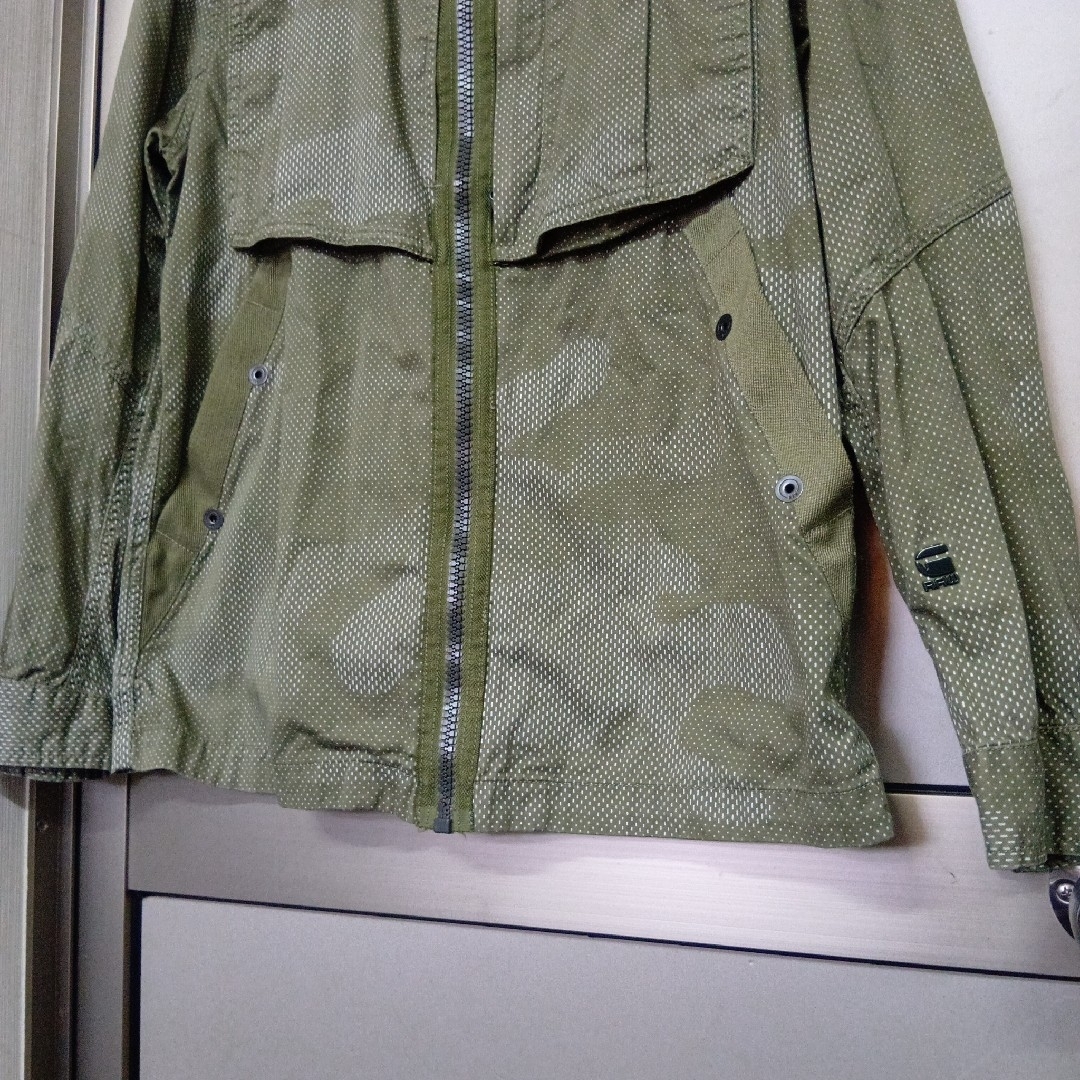 G-STAR RAW - G-STAR RAW【M】迷彩柄オリーブグリーンジャケット G-STAR RAW - G-STAR RAW【M】迷彩柄オリーブグリーンジャケット
