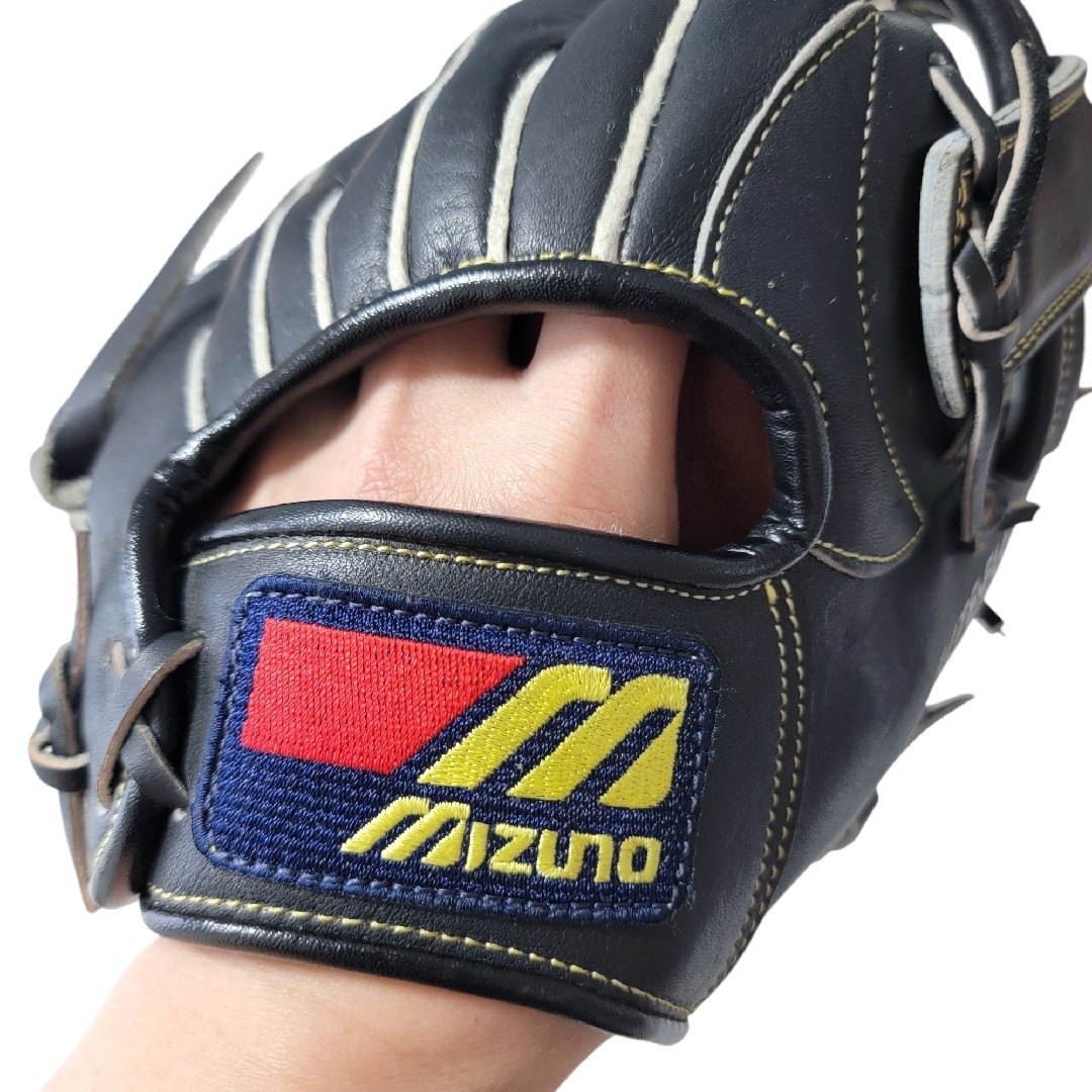 MIZUNO - 極美品 旧ロゴ ミズノ Mizuno 軟式 グローブ 右投げ MIZUNO - 極美品 旧ロゴ ミズノ Mizuno 軟式 グローブ 右投げ