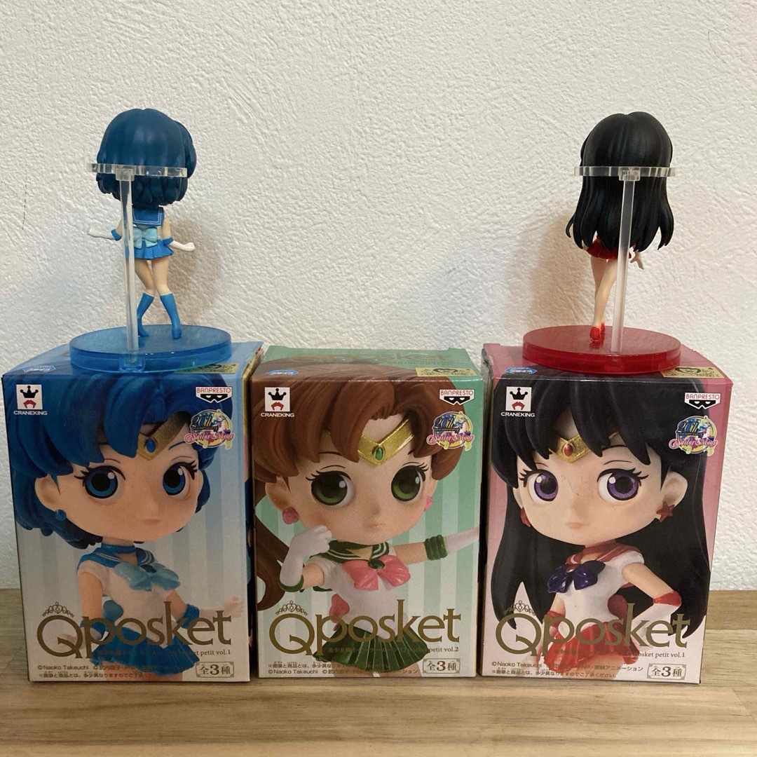 セーラームーン - Qposket petit セーラームーン 3体セットの セーラームーン - Qposket petit セーラームーン 3体セットの