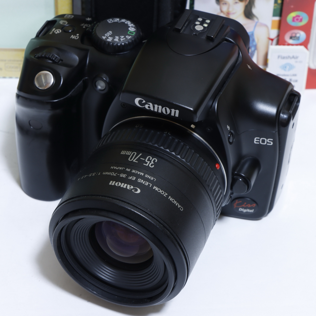 Canon - ☆スマホに送れる一眼レフ☆ キャノン EOS Kiss Digtal Canon - ☆スマホに送れる一眼レフ☆ キャノン EOS Kiss Digtal