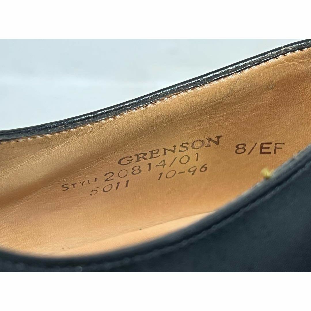 GRENSON - 美品 イングランド製 GRENSON 8EF レザーストレート GRENSON - 美品 イングランド製 GRENSON 8EF レザーストレート