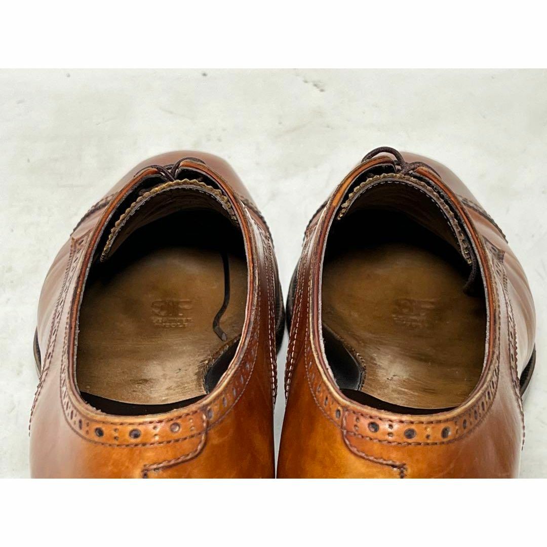 REGAL - 良品 日本製 SHETLANDFOX 6.5 レザーパンチドキャップ REGAL - 良品 日本製 SHETLANDFOX 6.5 レザーパンチドキャップ