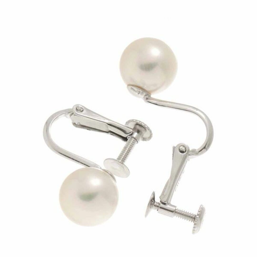 TASAKI - タサキ TASAKI アコヤ真珠 8.0mm イヤリング K18 WG TASAKI - タサキ TASAKI アコヤ真珠 8.0mm イヤリング K18 WG
