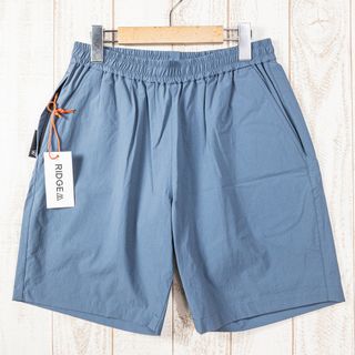 【Unisex M ブルー系】 Ridge Mountain Gear ( リッジマウンテンギア ) ミン ショーツ Min.Shorts ハーフパンツ Asian Unisex  化繊 ショーツ ショートパンツ(ショートパンツ)