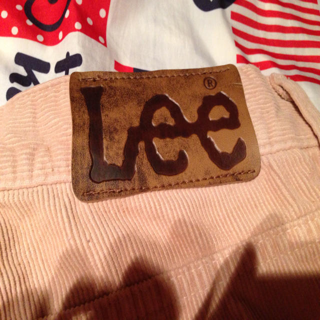 Lee(リー)のLEE ピンクベージュショーパン レディースのパンツ(ショートパンツ)の商品写真