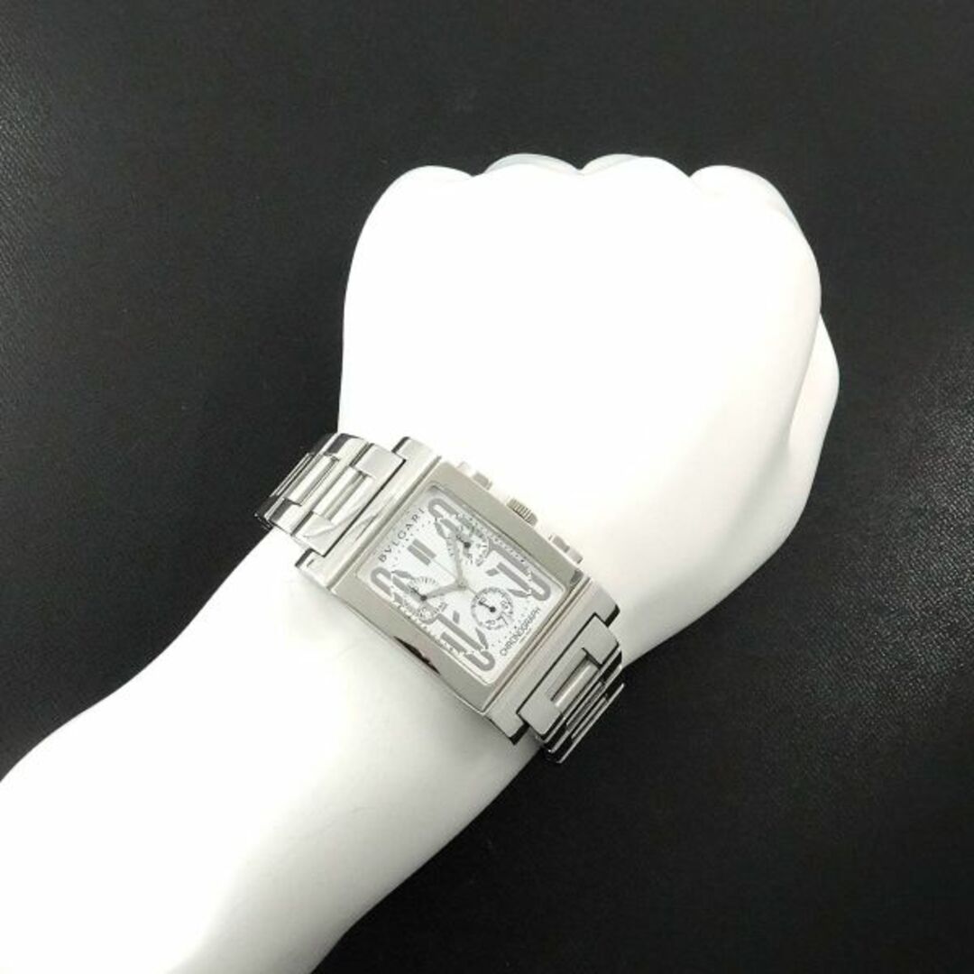 BVLGARI - ブルガリ BVLGARI レッタンゴロ クロノグラフ RTC49S BVLGARI - ブルガリ BVLGARI レッタンゴロ クロノグラフ RTC49S