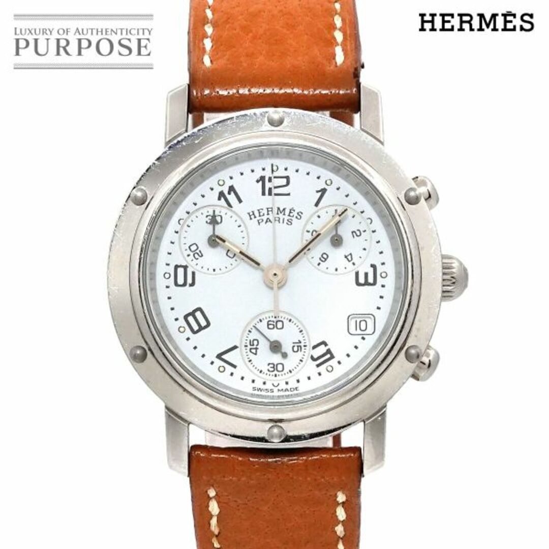 HERMES - エルメス HERMES クリッパー クロノグラフ CL1.310 HERMES - エルメス HERMES クリッパー クロノグラフ CL1.310