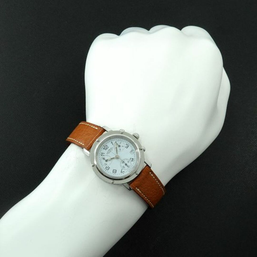 HERMES - エルメス HERMES クリッパー クロノグラフ CL1.310 HERMES - エルメス HERMES クリッパー クロノグラフ CL1.310