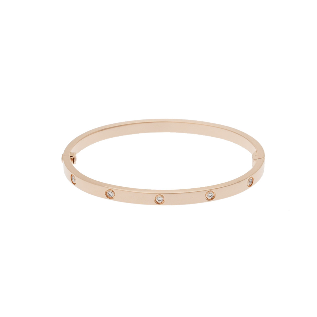 Cartier - カルティエ ラブブレス SM オールダイヤ #15 Cartier - カルティエ ラブブレス SM オールダイヤ #15