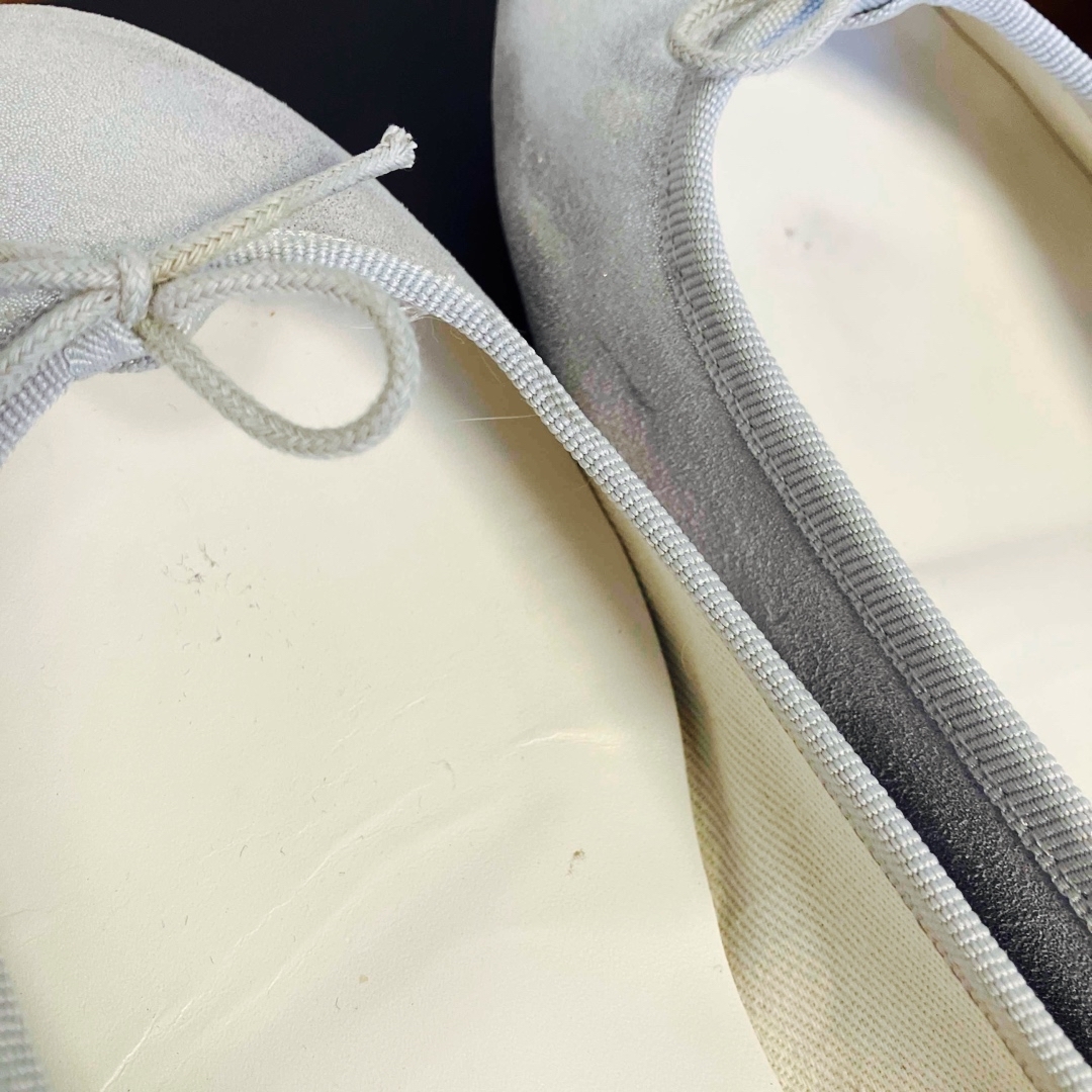 repetto - ❤︎repetto❤︎ バレエシューズ シルバー 25㎝の通販 repetto - ❤︎repetto❤︎ バレエシューズ シルバー 25㎝の通販