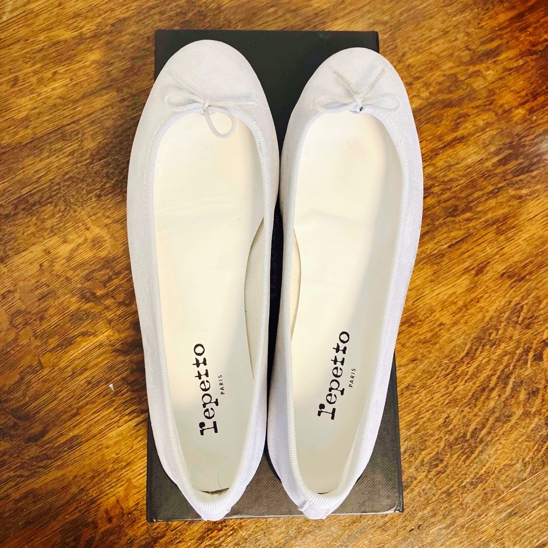 repetto - ❤︎repetto❤︎ バレエシューズ シルバー 25㎝の通販 repetto - ❤︎repetto❤︎ バレエシューズ シルバー 25㎝の通販