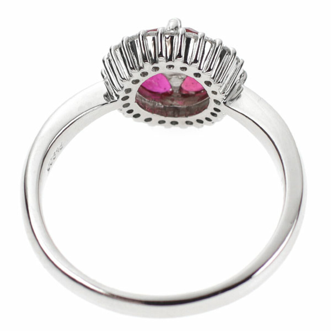 Pt900 ルビー ダイヤモンド リング 0.96ct D0.40ctの通販 by Pt900 ルビー ダイヤモンド リング 0.96ct D0.40ctの通販 by