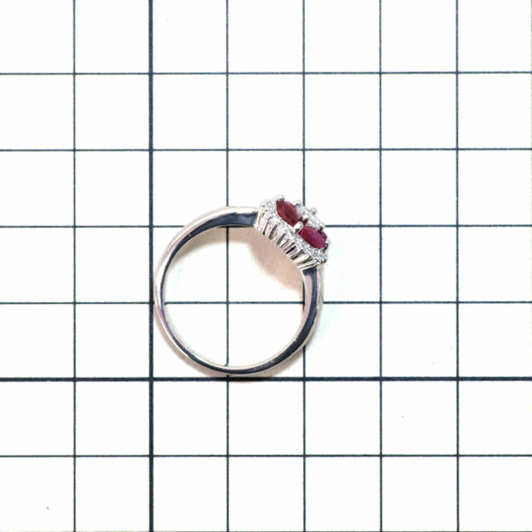 Pt900 ルビー ダイヤモンド リング 0.96ct D0.40ctの通販 by Pt900 ルビー ダイヤモンド リング 0.96ct D0.40ctの通販 by