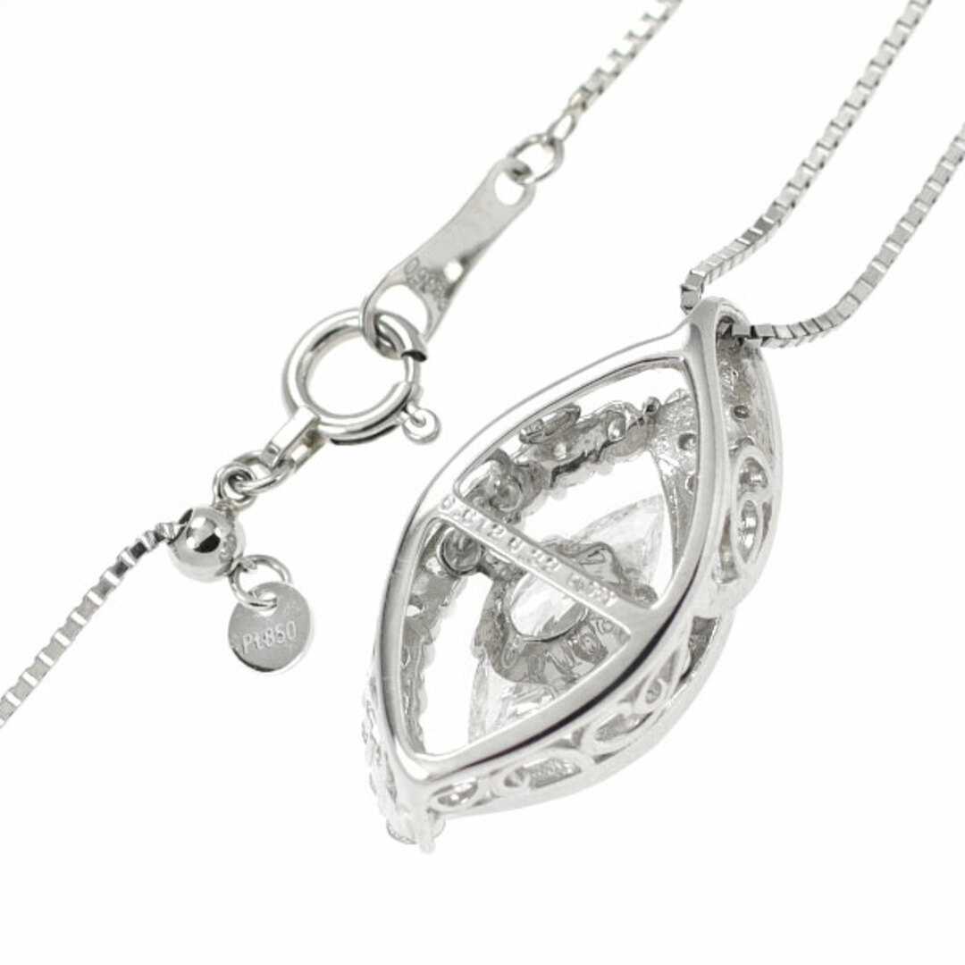 Pt マーキス ダイヤモンド ペンダントネックレス 0.612ct D0 Pt マーキス ダイヤモンド ペンダントネックレス 0.612ct D0