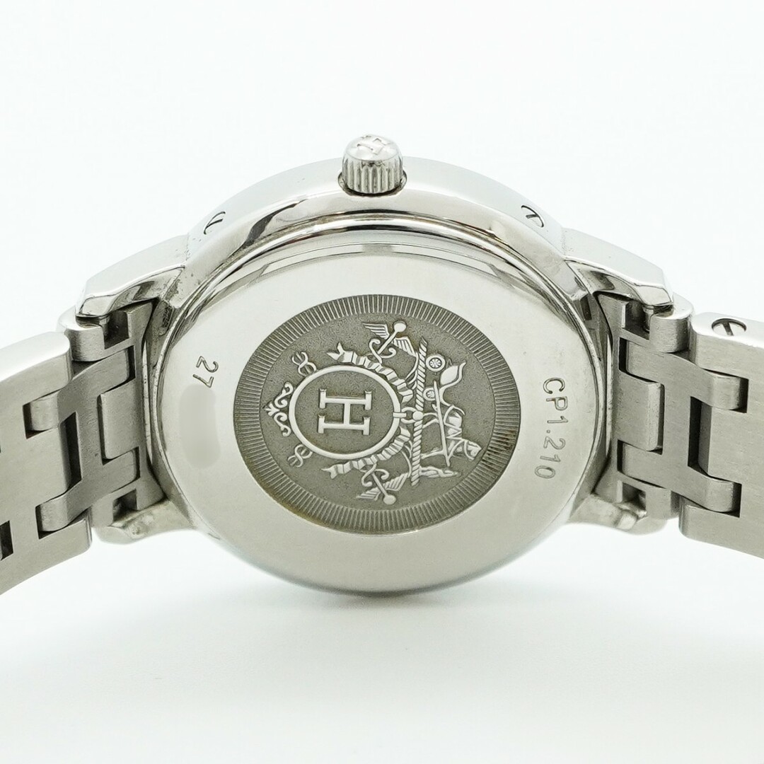HERMES - 【5wwd0010】エルメス クリッパー CP1.210 グレー文字 HERMES - 【5wwd0010】エルメス クリッパー CP1.210 グレー文字