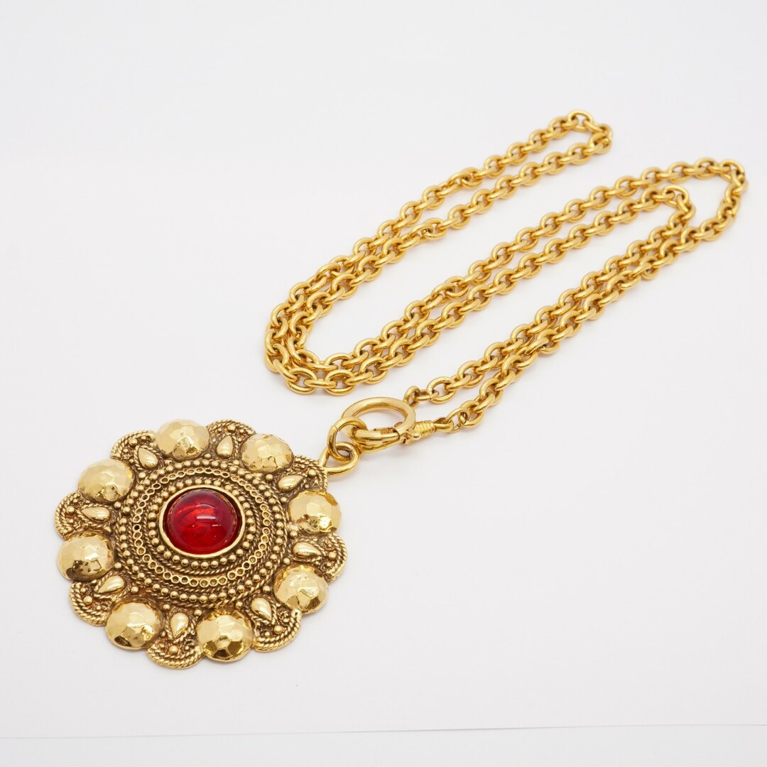 CHANEL - 【5jdb0181】シャネル ネックレス ヴィンテージ 丸型 CHANEL - 【5jdb0181】シャネル ネックレス ヴィンテージ 丸型