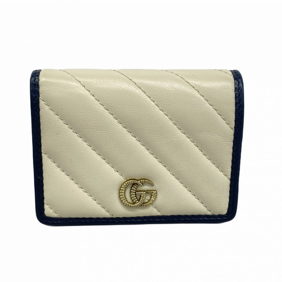 GUCCI - 【5db2061】グッチ 財布 GGマーモント 573811 レザー GUCCI - 【5db2061】グッチ 財布 GGマーモント 573811 レザー