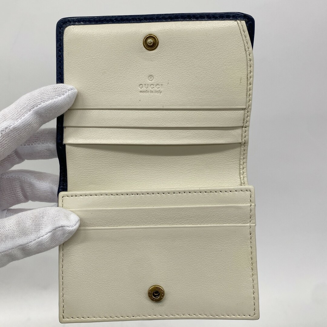 GUCCI - 【5db2061】グッチ 財布 GGマーモント 573811 レザー GUCCI - 【5db2061】グッチ 財布 GGマーモント 573811 レザー