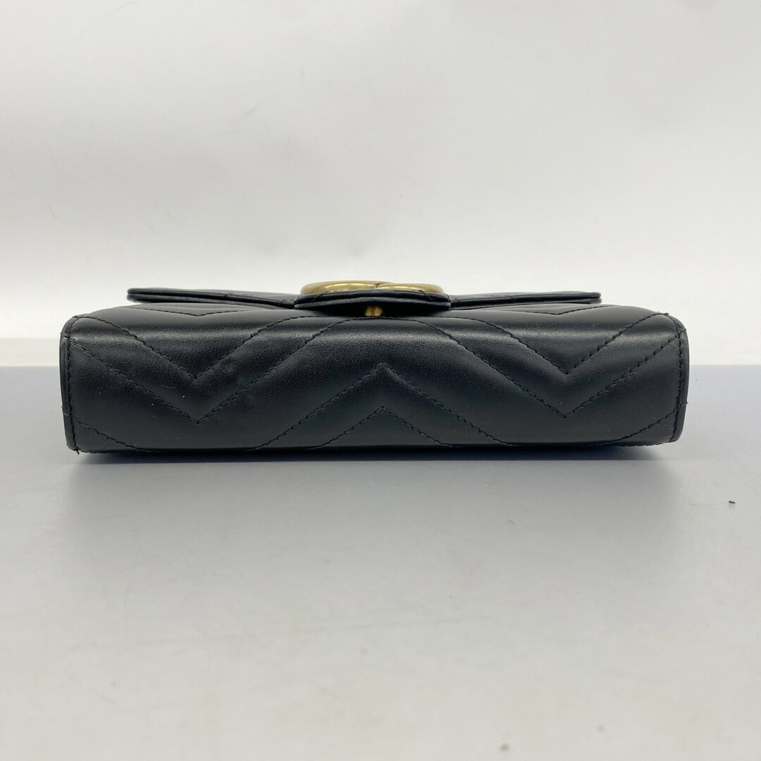 GUCCI - 【5db2062】グッチ ショルダーウォレット GGマーモント GUCCI - 【5db2062】グッチ ショルダーウォレット GGマーモント