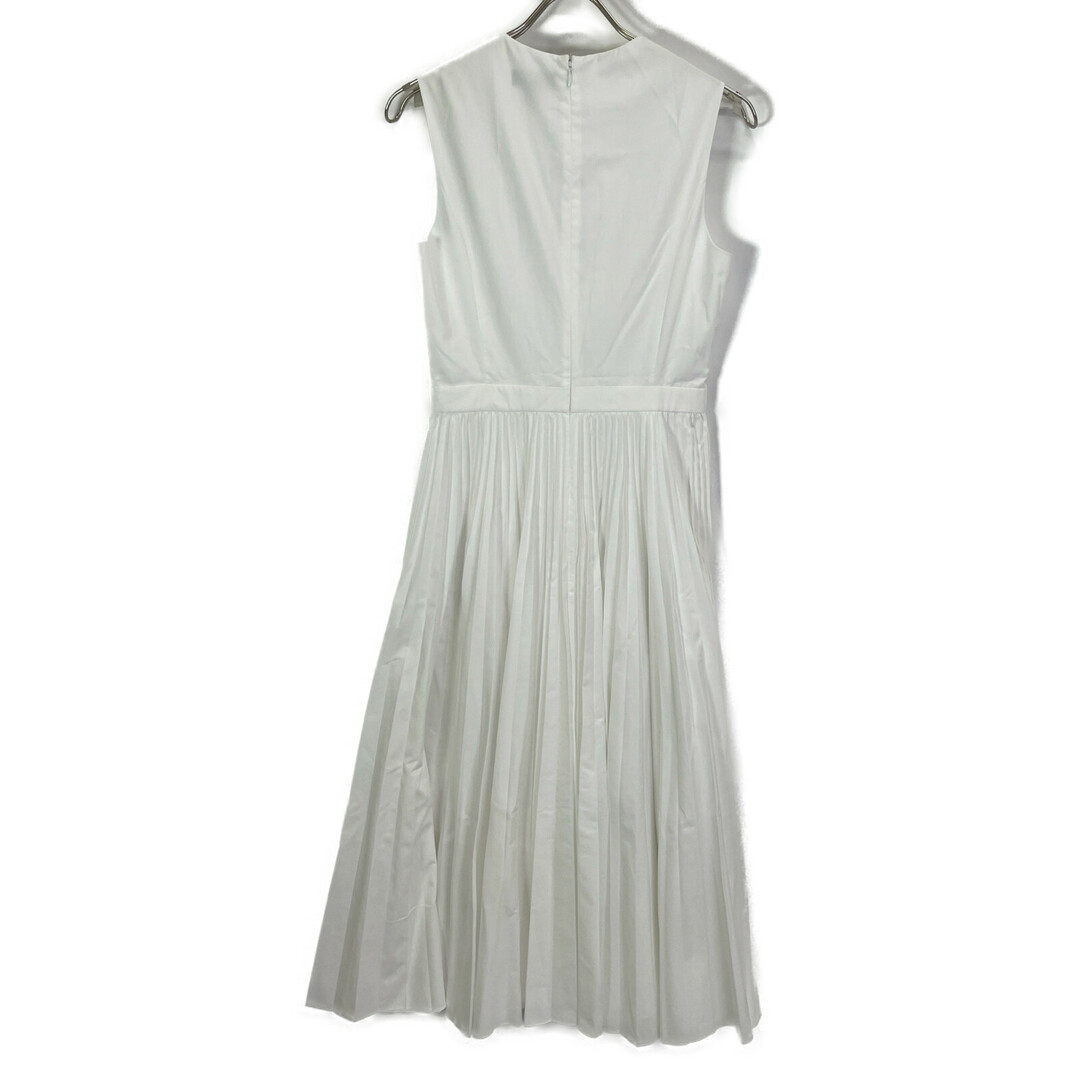 Theory - セオリー 24年 ホワイト Sleek Poplin PLT SK Midi DR ドレス Theory - セオリー 24年 ホワイト Sleek Poplin PLT SK Midi DR ドレス