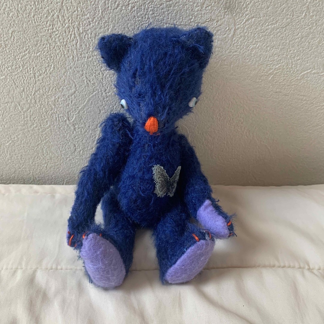 ハンドメイド テディベア てふてふくんの通販 by DAHLIA,shop ハンドメイド テディベア てふてふくんの通販 by DAHLIA,shop