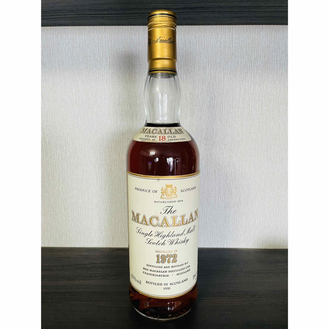 マッカラン - 交渉可 1972 マッカラン 18年 43% 750ml 箱付の マッカラン - 交渉可 1972 マッカラン 18年 43% 750ml 箱付の