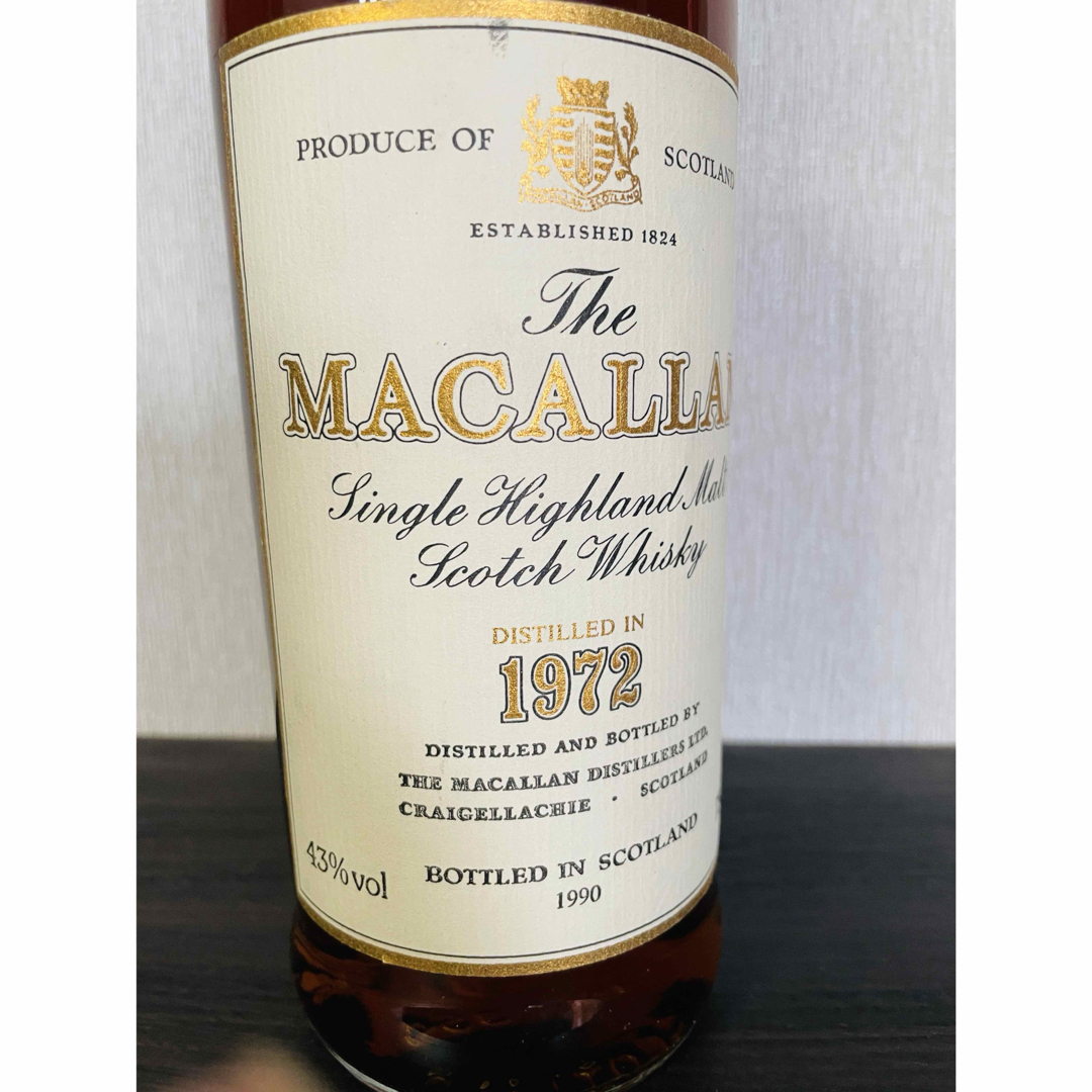 マッカラン - 交渉可 1972 マッカラン 18年 43% 750ml 箱付の マッカラン - 交渉可 1972 マッカラン 18年 43% 750ml 箱付の
