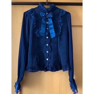 Angelic Pretty - 美品⭐︎Angelic pretty 長袖 シフォン Angelic Pretty - 美品⭐︎Angelic pretty 長袖 シフォン