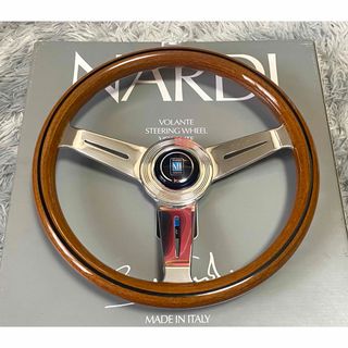 ナルディ - 美品【NARDI Classic】32.5Φ ウッドステアリング ナルディ - 美品【NARDI Classic】32.5Φ ウッドステアリング