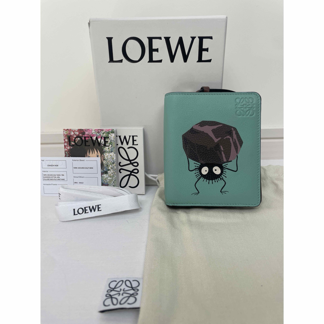 LOEWE - 美品【ロエベ】コンパクト ジップ ウォレット 千と千尋 LOEWE - 美品【ロエベ】コンパクト ジップ ウォレット 千と千尋