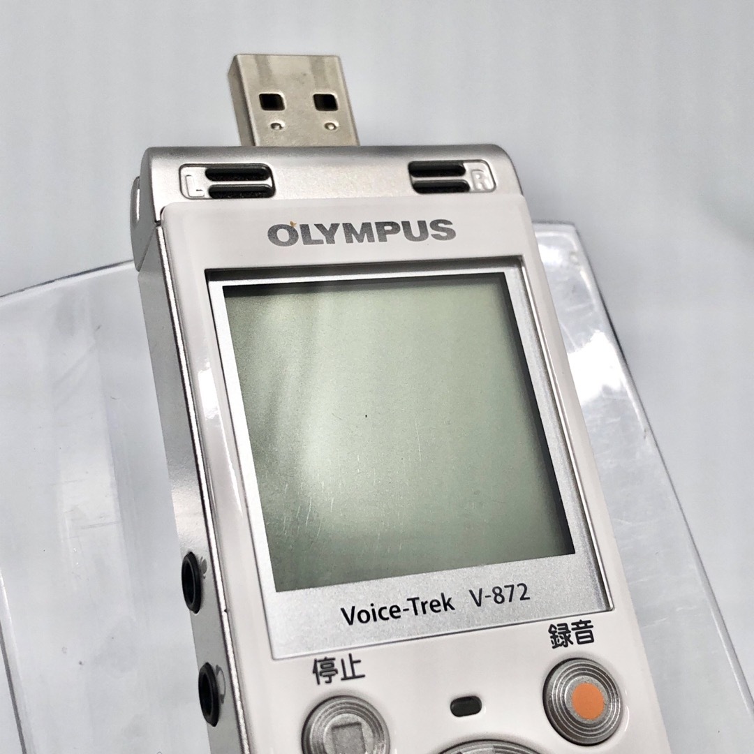 OLYMPUS - OLYMPUS ステレオICレコーダー Voice Trek V-872の OLYMPUS - OLYMPUS ステレオICレコーダー Voice Trek V-872の