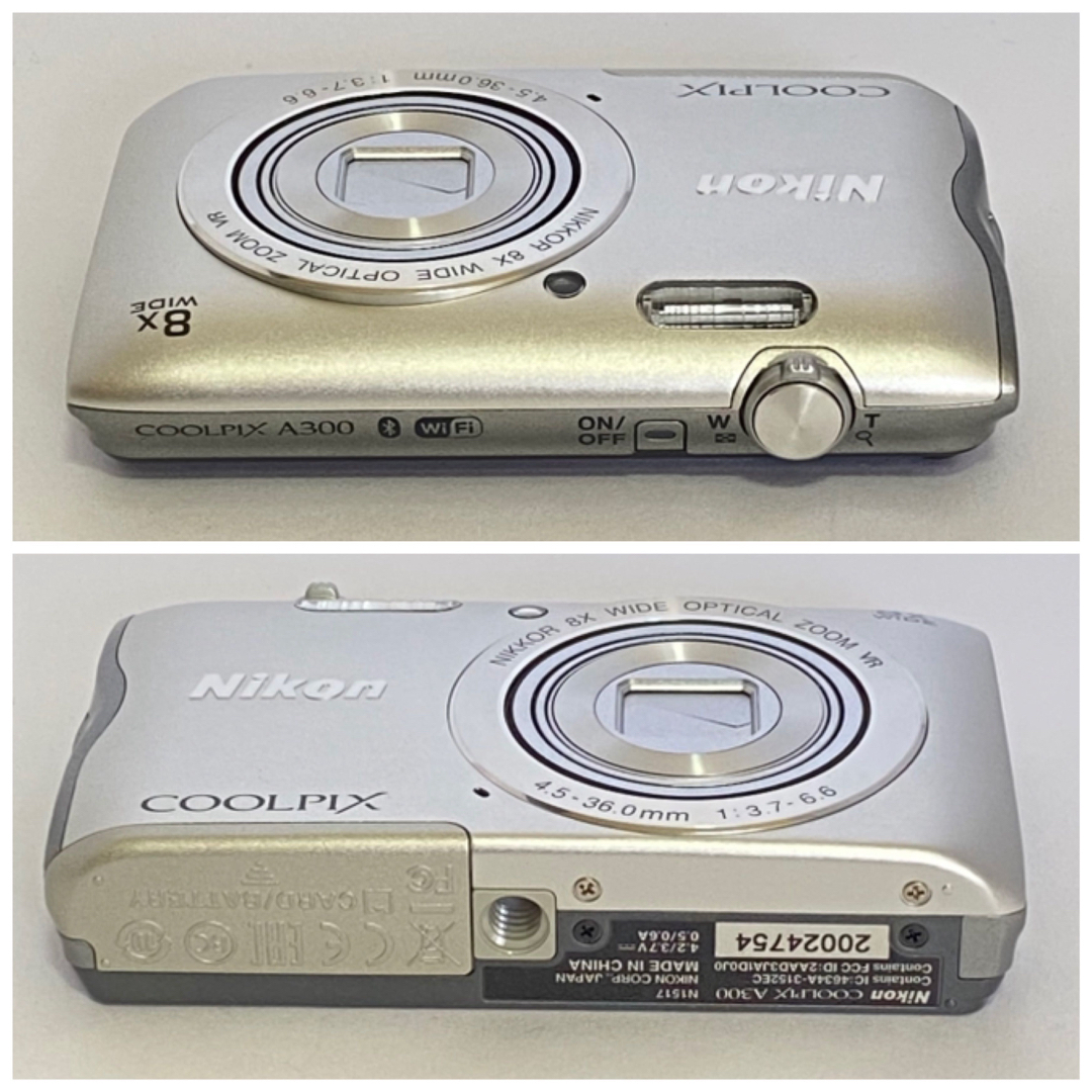 Nikon - 【美品】Nikon coolpix A300 ニコン デジカメ SDカード Nikon - 【美品】Nikon coolpix A300 ニコン デジカメ SDカード